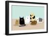 Vector Cats-lyeyee-Framed Art Print