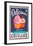 Vector Cupcakes Poster-null-Framed Art Print