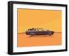 Vector Flat Illustration of a Vehicle for the Apocalypse-supercaps-Framed Art Print