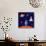 Vector Flat Space Elements with Spaceship and Planets.-Inshpulya-Premium Giclee Print displayed on a wall