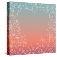 Vector Flower Background.-irska-Stretched Canvas