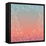 Vector Flower Background.-irska-Framed Stretched Canvas