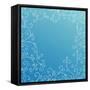 Vector Flower Background.-irska-Framed Stretched Canvas