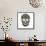 Vector Funny, Candy Skull-karnoff-Framed Stretched Canvas displayed on a wall