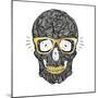 Vector Funny, Candy Skull-karnoff-Mounted Premium Giclee Print