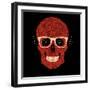 Vector Funny, Candy Skull-karnoff-Framed Art Print