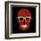 Vector Funny, Candy Skull-karnoff-Framed Art Print