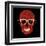 Vector Funny, Candy Skull-karnoff-Framed Art Print