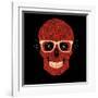 Vector Funny, Candy Skull-karnoff-Framed Art Print