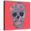 Vector Funny, Candy Skull-karnoff-Stretched Canvas