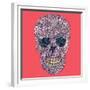 Vector Funny, Candy Skull-karnoff-Framed Premium Giclee Print