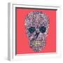 Vector Funny, Candy Skull-karnoff-Framed Art Print