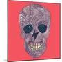 Vector Funny, Candy Skull-karnoff-Mounted Art Print