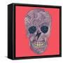 Vector Funny, Candy Skull-karnoff-Framed Stretched Canvas