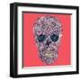 Vector Funny, Candy Skull-karnoff-Framed Art Print