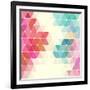 Vector Geometric Background-Maksim Krasnov-Framed Art Print