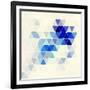 Vector Geometric Background-Maksim Krasnov-Framed Art Print