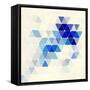 Vector Geometric Background-Maksim Krasnov-Framed Stretched Canvas