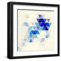 Vector Geometric Background-Maksim Krasnov-Framed Art Print