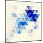 Vector Geometric Background-Maksim Krasnov-Mounted Art Print