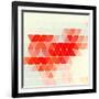 Vector Geometric Background-Maksim Krasnov-Framed Art Print