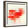 Vector Geometric Background-Maksim Krasnov-Framed Art Print