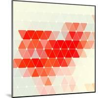 Vector Geometric Background-Maksim Krasnov-Mounted Art Print