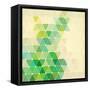 Vector Geometric Background-Maksim Krasnov-Framed Stretched Canvas