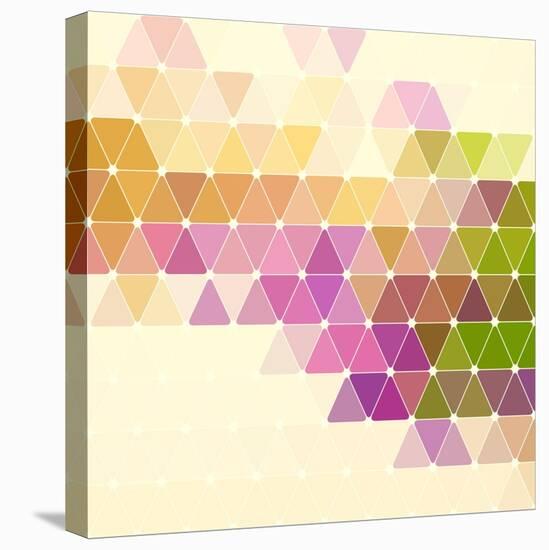 Vector Geometric Background-Maksim Krasnov-Stretched Canvas