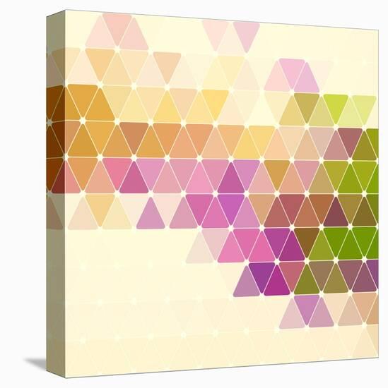 Vector Geometric Background-Maksim Krasnov-Stretched Canvas