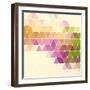 Vector Geometric Background-Maksim Krasnov-Framed Art Print