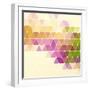 Vector Geometric Background-Maksim Krasnov-Framed Art Print