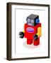 Vector Icon Robot-eastnine-Framed Art Print