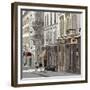 Vector Illustration of a Street in Montmartre Paris-isaxar-Framed Premium Giclee Print