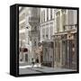 Vector Illustration of a Street in Montmartre Paris-isaxar-Framed Stretched Canvas