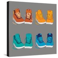 Vector Illustration of Shoes-Yuriy Borisov-Stretched Canvas