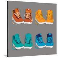 Vector Illustration of Shoes-Yuriy Borisov-Stretched Canvas