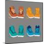 Vector Illustration of Shoes-Yuriy Borisov-Mounted Art Print