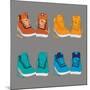 Vector Illustration of Shoes-Yuriy Borisov-Mounted Art Print