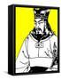 Vector Illustration of Sun Tzu-Stocktrek Images-Framed Stretched Canvas