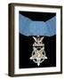 Vector Illustration of the Medal of Honor-Stocktrek Images-Framed Photographic Print