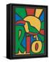 Vector Illustration Rio Poster-trentemoller-Framed Stretched Canvas