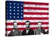 Vector Image Featuring the Top Union Generals of the American Civil War-Stocktrek Images-Stretched Canvas