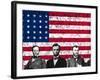 Vector Image Featuring the Top Union Generals of the American Civil War-Stocktrek Images-Framed Photographic Print