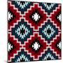 Vector Navajo Tribal Ornament-tukkki-Mounted Art Print