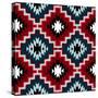 Vector Navajo Tribal Ornament-tukkki-Stretched Canvas