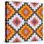 Vector Navajo Tribal Ornament-tukkki-Stretched Canvas