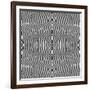 Vector - Optical Art-Clara-Framed Art Print