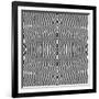 Vector - Optical Art-Clara-Framed Art Print