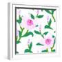 Vector Pattern with Classic Chinese Motifs-tukkki-Framed Art Print